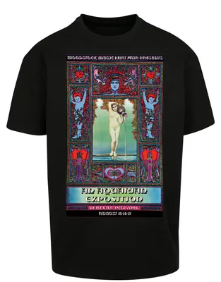 Productafbeelding van Mister Tee - "Woodstock Wallkill" T-shirt voor heren, oversized model, artikelnummer TN2974 (maat S), kleur zwart