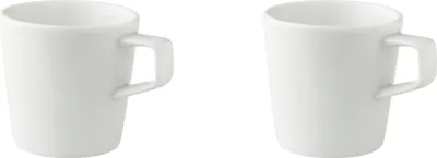 Produktbild von Palmer White Delight, Kaffeebecher, 25 cl, 2 Stück, weiß Porzellan