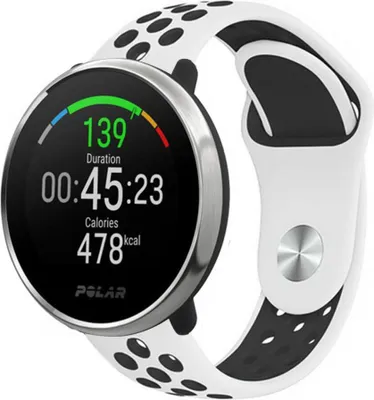 Produktbild von Strap-it Polar Unite Sportarmband (Weiß/Schwarz)