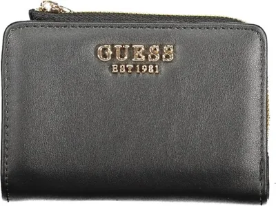 Produktbild von Stylische Damen Geldbörse Schwarz mit vielseitigen Fächern & Logo