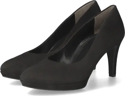Produktbild von Paul Green Pumps Damen Rauleder Schwarz Größe: 51/2