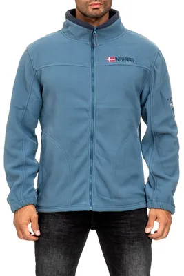 Produktbild von Geographical Norway Herren Fleecejacke batamazonie Petrol - Navy S