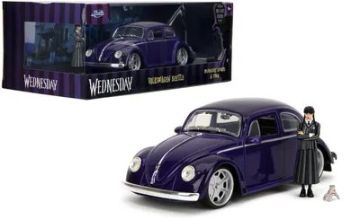Produktbild von Jada Wednesday Volkswagen Beetle 1:24