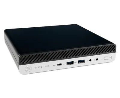 Produktbild von HP Mini PC mit Intel i5 - Desktop Computer + Rechner für Office / Büro mit 3,5 GHz - 16GB DDR4 RAM - 512GB SSD - WLAN - Win 11 Pro + Greed Mousepad