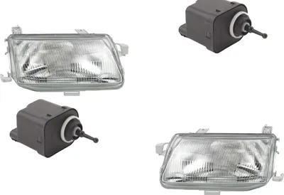 Produktbild von Scheinwerfer passend für Opel Astra F 09/1994-09/98 H4 Links Rechts + Stellmotor 1207347 1216513 1216509 1216520 1216517 1216519 90511087 90511 Johns