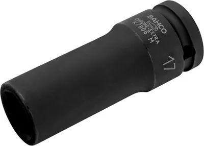 Produktbild von Bahco K7806M-13, Steckschlüsselbuchse, Schwarz, 1 Kopf/Köpfe, 1/2", Metrisch, 13 mm