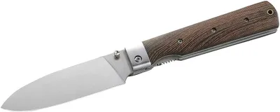 Image de Herbertz 2513149 Couteau de camping, blister couteau d'extérieur, argent, normal