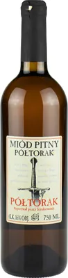 Produktbild von Półtorak-Półtorak-Honig (Eineinhalber) 0,75L | Met Honigwein Metwein Honigmet | 750 ml | 16% Alkohol | Polnische Produktion | Geschenkidee | 18+