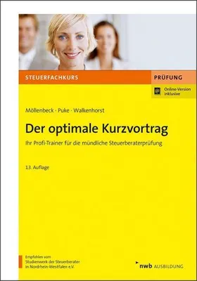 Produktbild von Möllenbeck, C: Der optimale Kurzvortrag