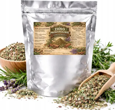 Immagine prodotto di Erbe provenzali - Miscela di erbe aromatiche per la cucina mediterranea 500 g