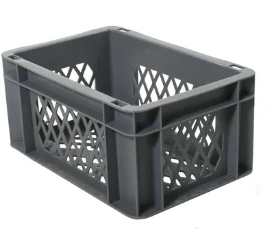 Image de Caisse à vélo Caisse à bagages Mini Gris 30x20x14,5 cm