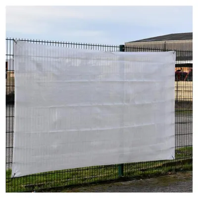 Produktbild von Bauzaunnetz (weiß, 1,80 m x 3,45 m)