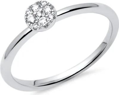 Produktbild von Silber Ring 925er Zirkonia besetzt SR0357 (Größe: 56mm)