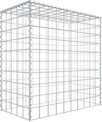 Produktbild von Anbaugabione Typ 3 100 cm x 100 cm x 50 cm (L x H x T), Maschenweite 10 cm x 10 cm, Spirale