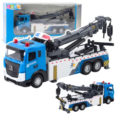Produktbild von Fahrzeug, Autokran, Abschleppwagen, Metallkabine, Lichter, Geräusche