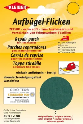 Immagine prodotto di KLEIBER Zephir toppe da stirare 400 x 120 mm verde