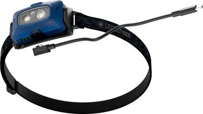 Produktbild von Ledlenser HF4R Core, Stirnband-Taschenlampe, Schwarz, Blau, Tasten, IP68, -20 - 40 °C, LED