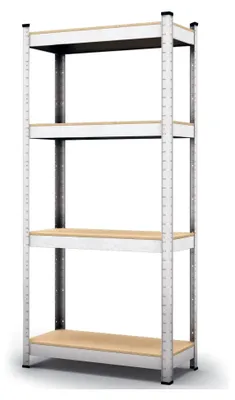 Produktbild von Schwerlastregal 1600x800x400 (320kg) Steckregal für Keller, Lager und Werkstatt