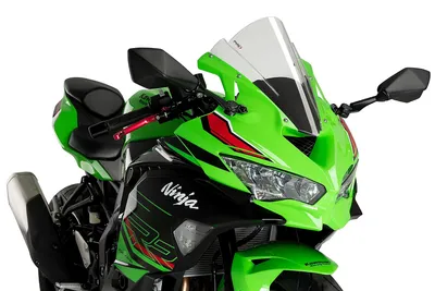 Immagine prodotto di Cupolino PUIG z-racing trasparente omologato ABE per Kawasaki