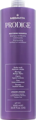Immagine prodotto di Medavita Prodige Restoring Shampoo 1000ml - shampoo fortificante rivitalizzante