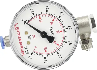 Immagine prodotto di Manometro Di Ricambio Rothenberger R1/4" Per Test Universale Della Linea Del Gas - 61012