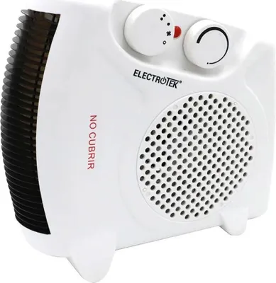 Image de ELECTROTEK Chauffage électrique 2 réglages de température 1000/2000W ET-TV05.