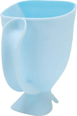 Produktbild von Baby-Badspülbecher, leicht zu greifender Griff, tragbarer Haar-Körper-Waschspüler für Kinder