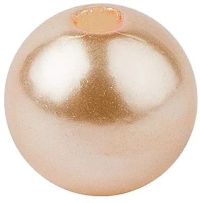 Obrázok produktu pre Perly v tvare srdca s otvorom, 10 mm, 50 ks, perleťové, ružové