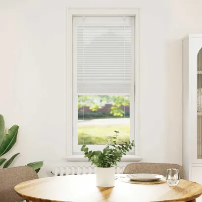 Immagine prodotto di vidaXL Tenda plissettata grigio chiaro 40x100 cm larghezza tessuto 39,4 cm poliestere