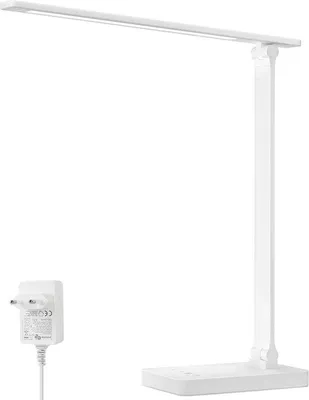 Produktbild von LED-Tischlampe - ideal für Heim und Büro - 1 Stück - Weiß