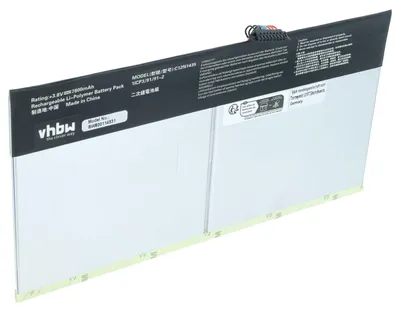 Produktbild von vhbw Akku kompatibel mit Asus Transformer Book T100HA Tablet Pad (7800 mAh, 3,8 V, Li-Polymer)