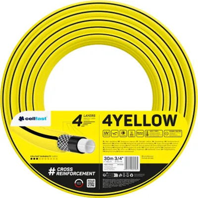 Produktbild von Gartenschlauch 4 Gelb 3/4'' 30Mb - C 10-521