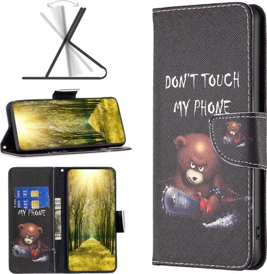 Produktbild von Für Honor 200 Lite Kunst-Leder Book Handy Tasche Motiv 3 Hülle Etuis Schutz