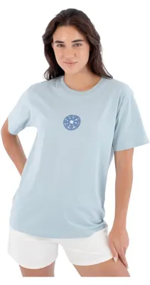 Productafbeelding van Dames T-shirt met korte mouwen - Island Sea Elements