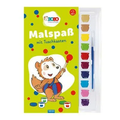 Produktbild von Trötsch Bobo Siebenschläfer Malspaß mit Tuschkasten