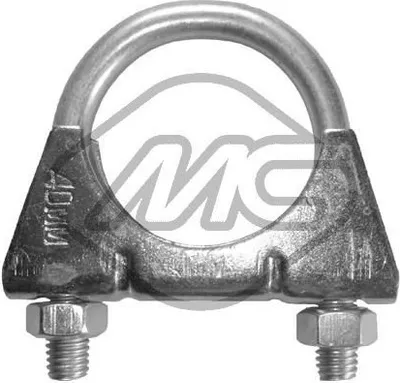 Obrázok produktu pre Metalcaucho 00397 Svorka výfuku, priemer 40 mm