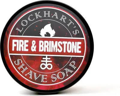 Zdjęcie produktu dla Lockhart's - Fire & Brimstone - Mydło do golenia 113g