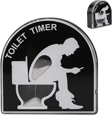 Produktbild von Sanduhr Timer 5 min, für Toilette, wasserdicht, für Kinder, lustiges Geschenk