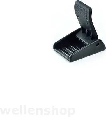 Produktbild von Gurtschnalle für Gurtband, 25mm, aus stabilem Kunststoff mit Feststellmechanismus
