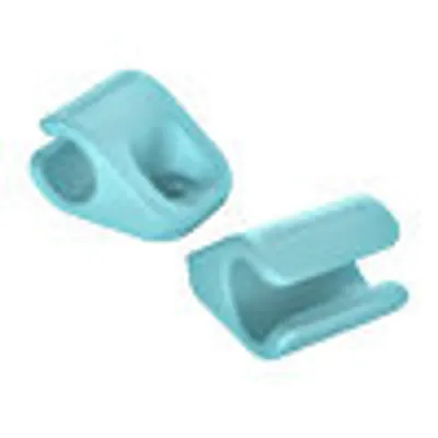 Produktbild von allocacoc Kabelfix 8er Pack, Kabelklemmen, hellblau