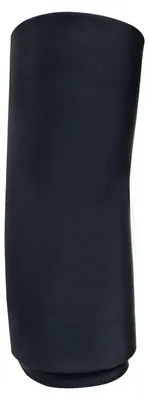 Image de Manchette de compression pour coude avec poche de glace, utilisation à froid et à chaud, bandage en gel souple pour le bras, le genou et le mollet, noir, taille L