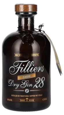 Produktbild von Filliers CLASSIC Dry Gin 28 46% Vol. 0,5l
