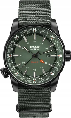 Produktbild von Traser Herrenuhr TS-109035 grün