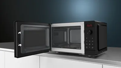 Produktbild von Siemens iQ300 FF023LMB2, Arbeitsplatte, Solo-Mikrowelle, 20 l, 800 W, Eingebautes Display, LED