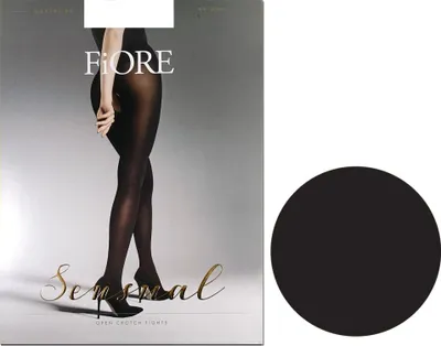 Produktbild von Strumpfhose mit einem Loch in der Stufe öffnen 80den Schritt 2 Black