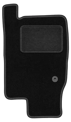 Productafbeelding van Velours bestuurdersmat voor Ford Explorer – zwart, op maat – Wielganizator LUX