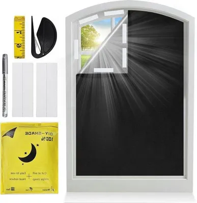 Immagine prodotto di Tende oscuranti 200x145 cm in tessuto nero da viaggio