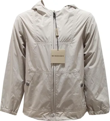 Zdjęcie produktu dla 0111O giubbotto beige BURBERRY bimbo kurtki dziecięce