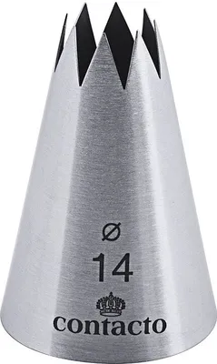 Produktbild von Sterntülle, 8-zackig 14 mm