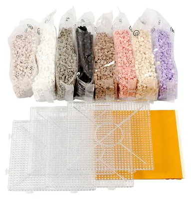 Produktbild von Starter Set Fotoperlen Farbe, 14000Stück.